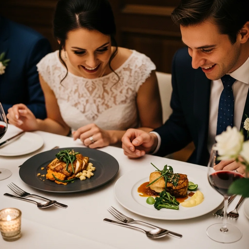 Buffet vs Sit-Down Wedding Dinner