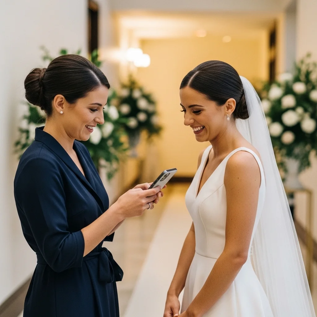 Personal Attendant at a Wedding